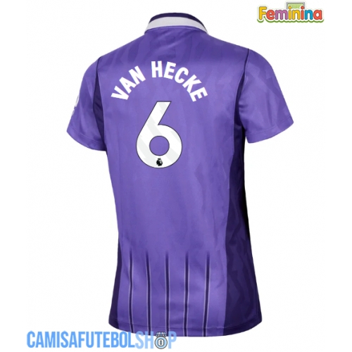 Camisa de time de futebol Tottenham Hotspur Jan Paul van Hecke #6 Replicas 3º Equipamento Feminina 2026-27 Manga Curta